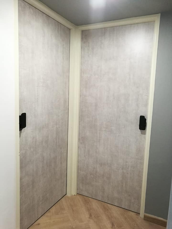 Call 96177025 to buy Industrial White Door and Fire rated HDB door Singapore sales