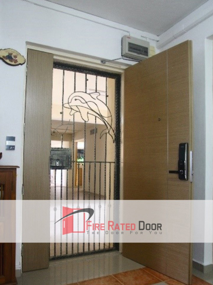 Call 96177025 to buy Veneer HDB Main Door and HDB door supplier Singapore sales